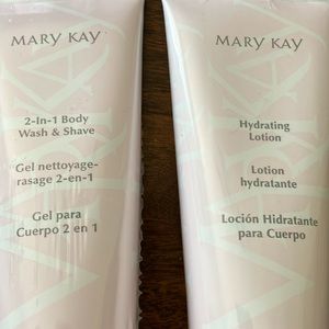 Mary Kay NIP lotion and Wash and Shave